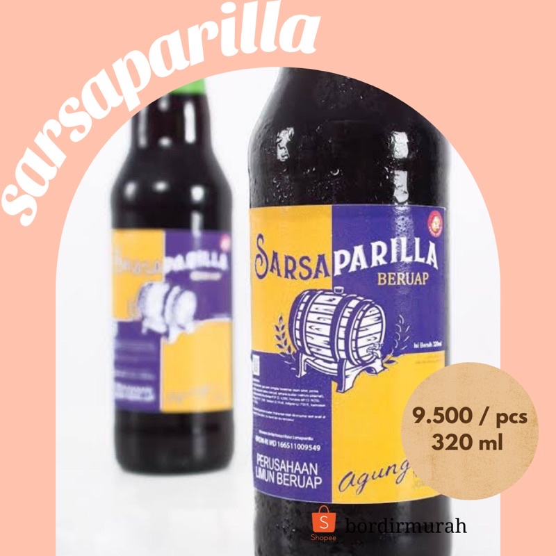 Sarsaparilla Agung Ngoro Jombang / Limun Jadul 1963