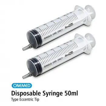 PS / SIRINGE SPUIT 50 Ml (LL / EC / CATH TIP) BOX