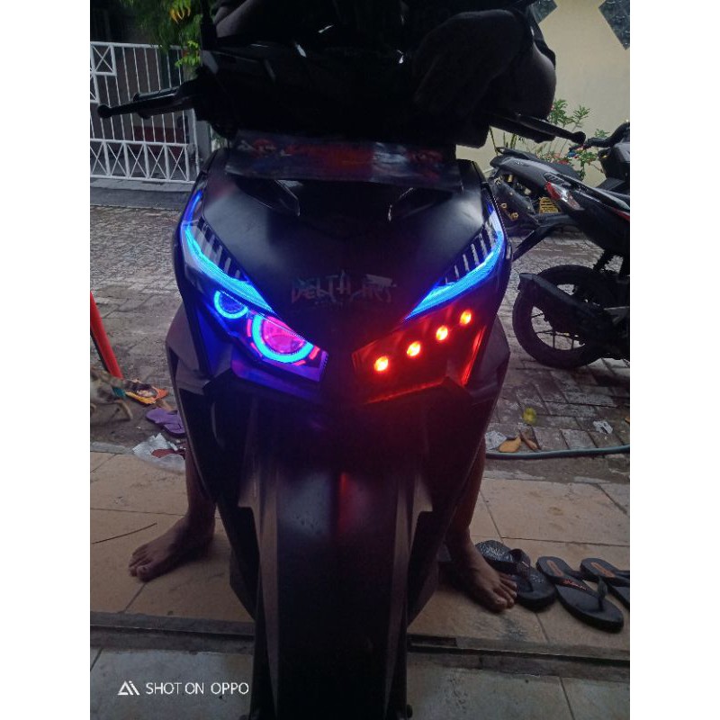 Projie Pece Vario 2015 - 2017 Komplit l Custom Headlamp Reflektor Vario 125/150
