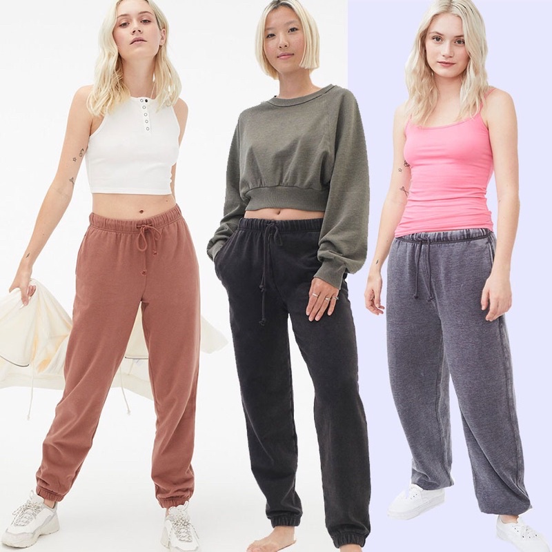 lovemecorner Aeropostale SLOUCHY JOGGER PANTS CELANA PANJANG JOGGER WANITA BANYAK MOTIF WARNA TIEDYE