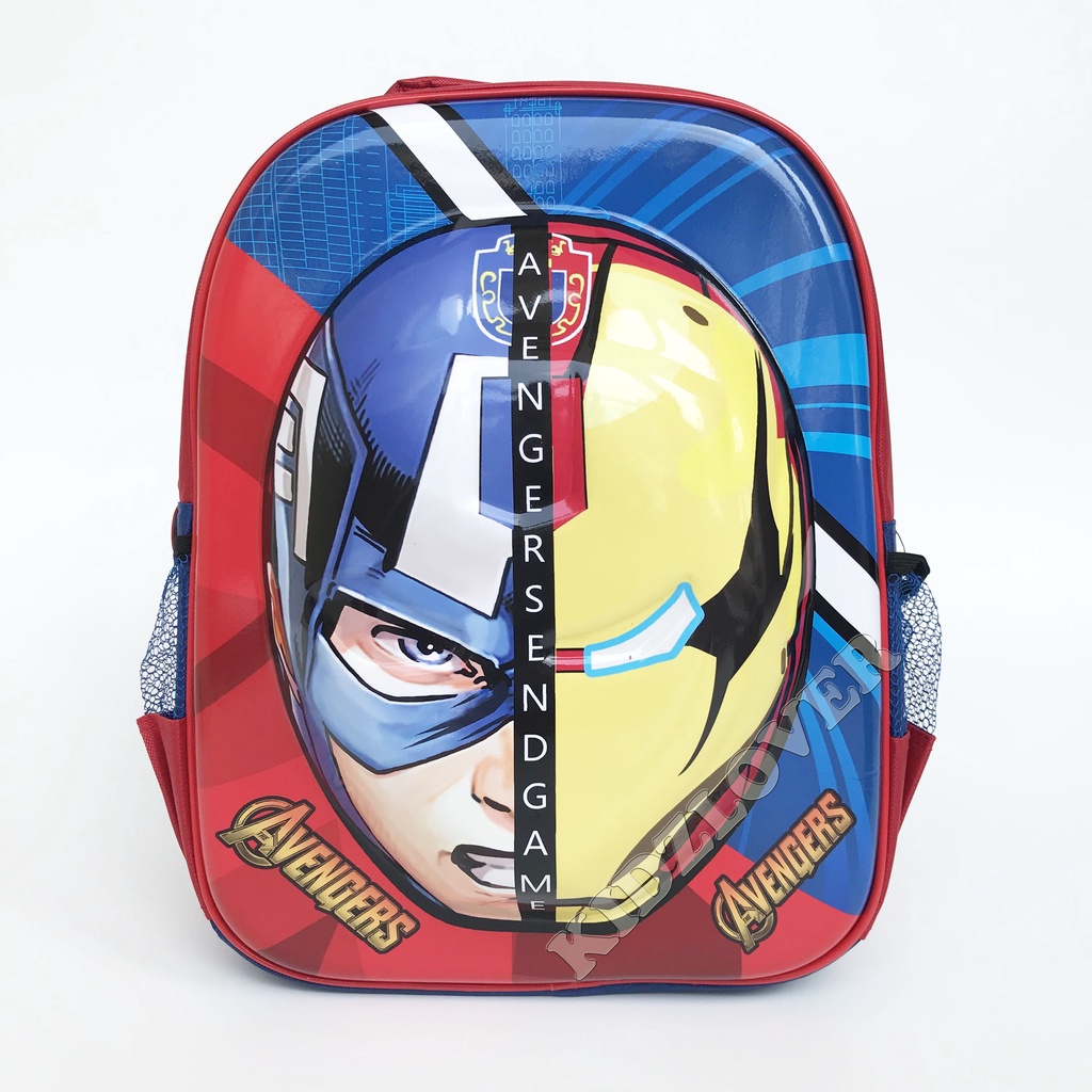 Tas Ransel SD 16&quot;Timbul Anak laki laki Uk.SD Besar/ Ransel Emboss 3D Timbul Ransel Anak Sekolah SD/TK Avengers