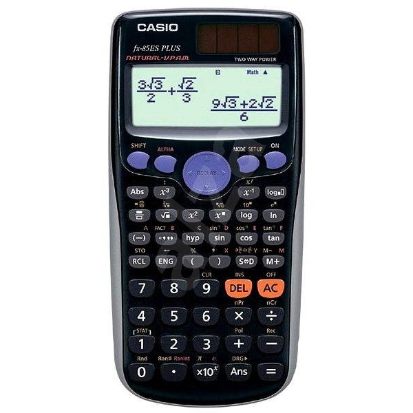 

Casio Scientific FX-85ES PLUS ORIGINAL Calculator ilmiah Kalkulator Kuliah Sekolah