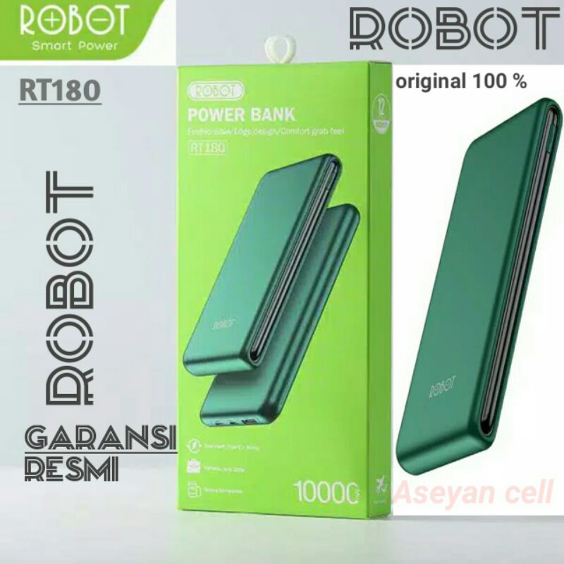 pb robot original 100% 10000mah RT180 fast carging
