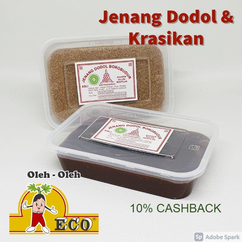 

Camilan - Jenang Dodol & Krasikan Borobudur