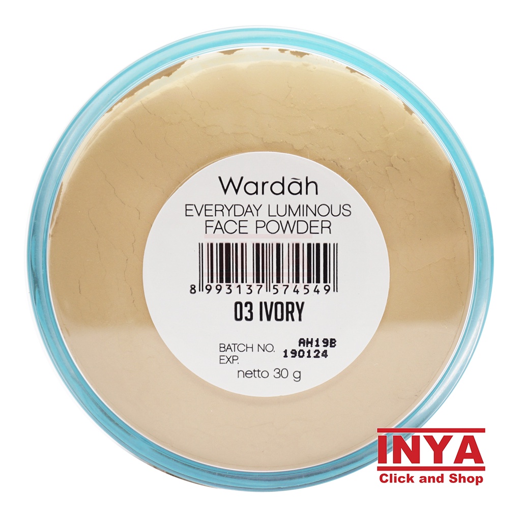 WARDAH EVERYDAY LUMINOUS FACE POWDER 03 IVORY 30gr