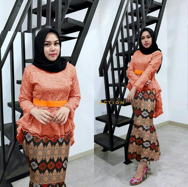 JC YU IMPORT Stelan Adora pinguin / Kebaya Duyung wanita kekinian (ada 7 warna)