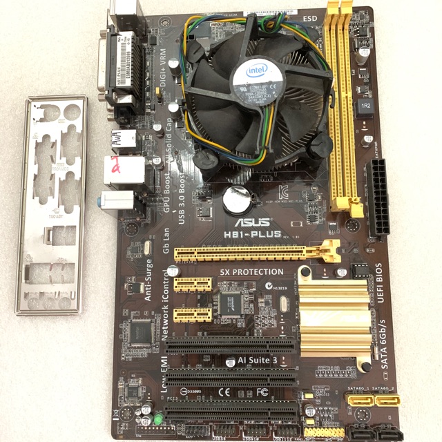 PAKETAN INTEL CORE I3 4160 3.60ghz MOBO H81 ONBOARD DDR3 LGA1150 + FAN