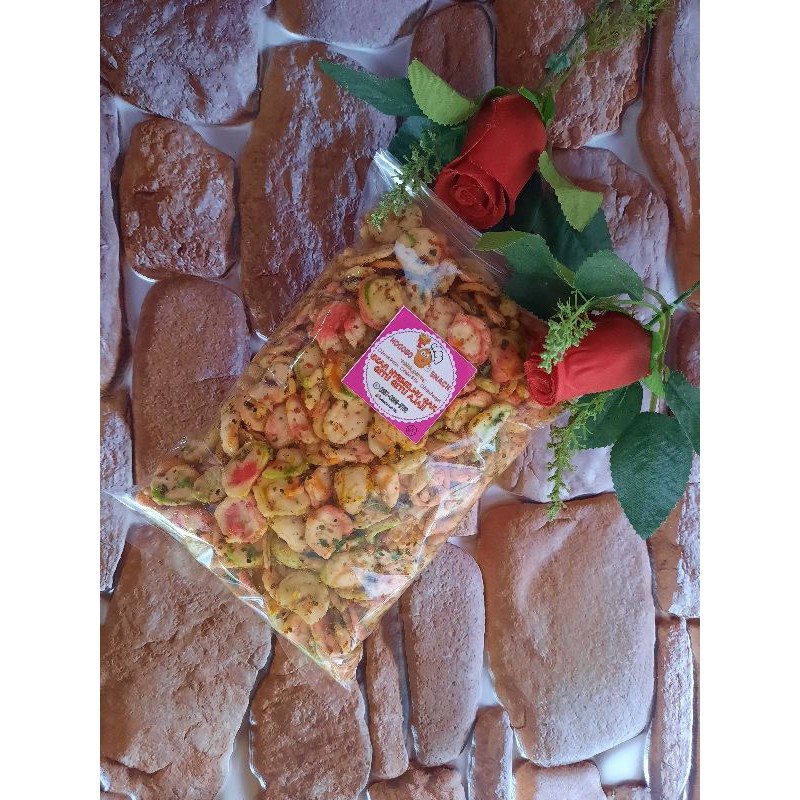 

KERUPUK SEBLAK KERING PEDAS GURIH DAUN JERUK 250GR