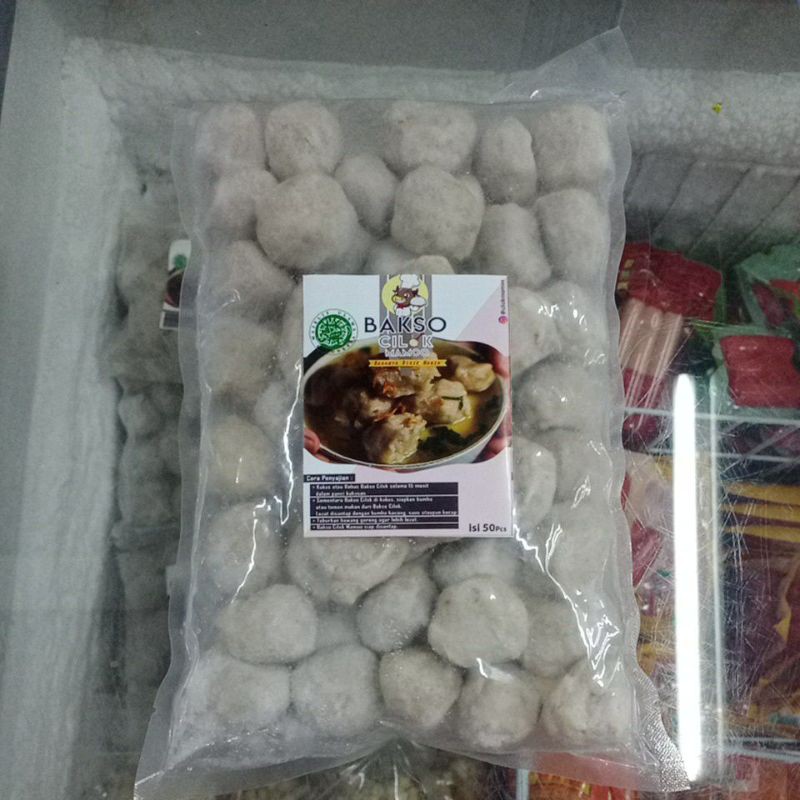 

Bakso Cilok Mamoo isi 50 pcs