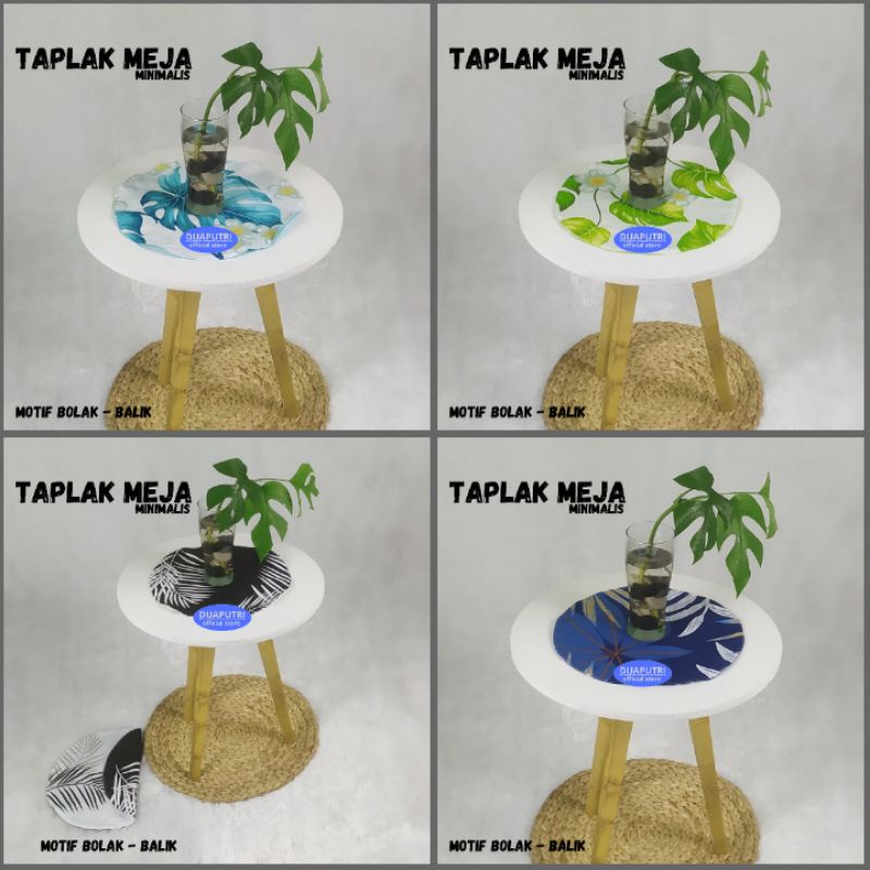 Taplak Meja Minimalis - Taplak Meja bundar