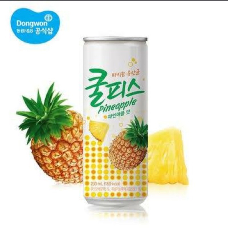

Coolpis Pinaepple 230ml -Minuman Korean Rasa Nanas