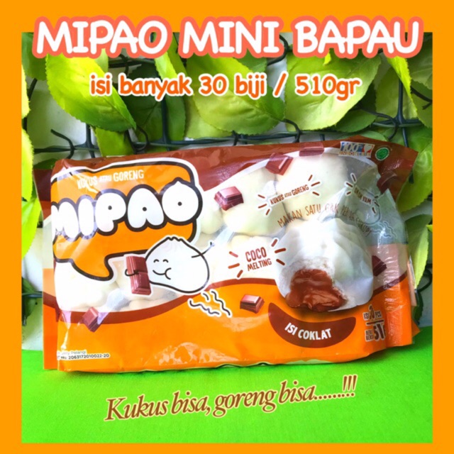 Mipao Mini Bapau Kipao isi banyak 30 biji merk Pelangi