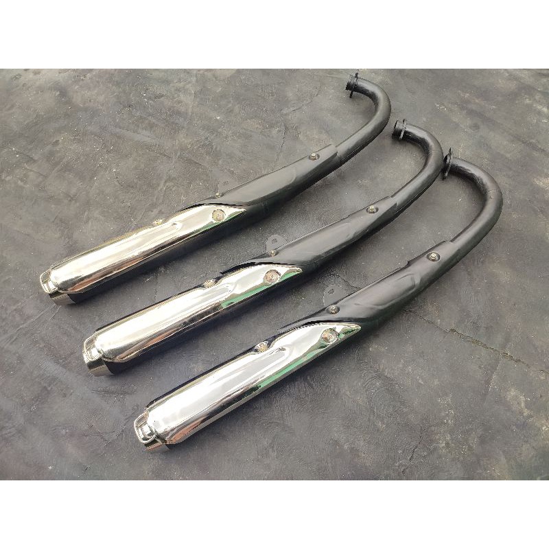 knalpot standar racing Rx King model peredam