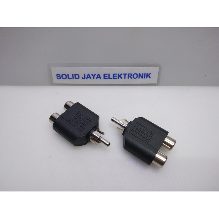 Konektor Connector Sambungan Jack RCA to RCA