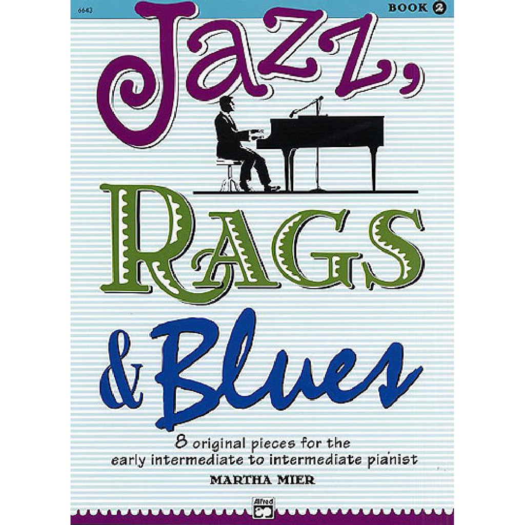 

Buku Piano Jazz, Rags & Blues - Martha Mier - Book II
