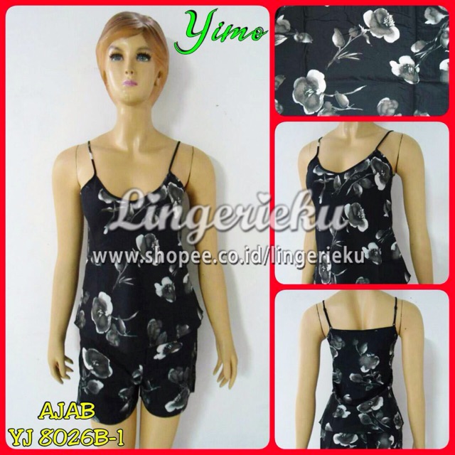 Grosir Ecer Baju Tidur Satin Wanita Dijamin Murah BTHP