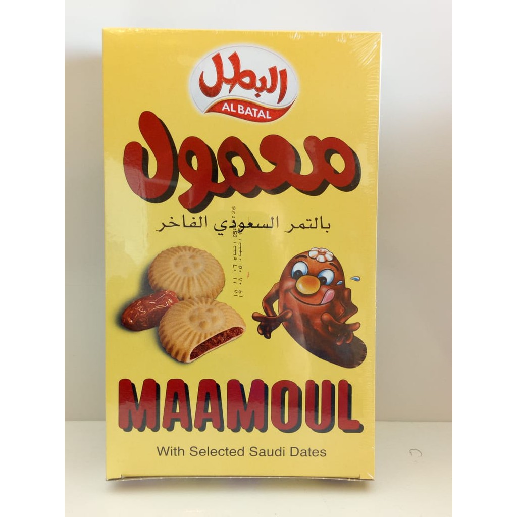 

BISKUIT ALBATAL MAAMOUL 16pcs / BISKUIT ISI SELAI KURMA/ CEMILAN KHAS ARAB
