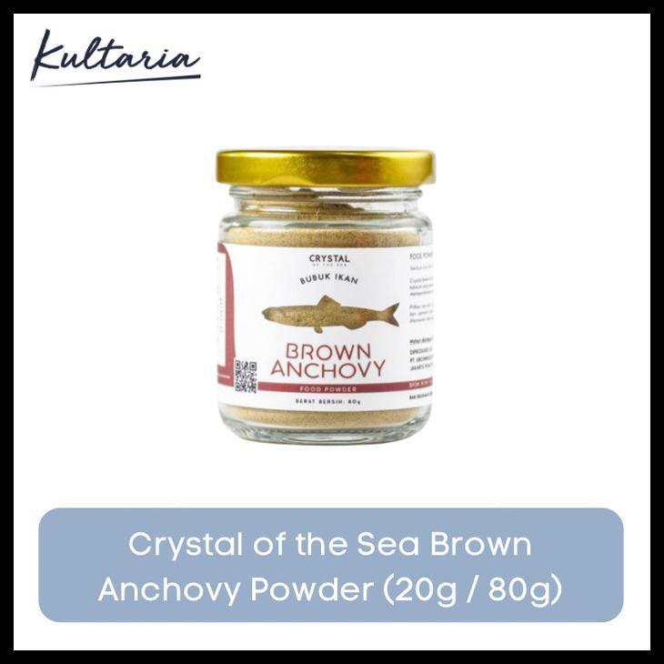 

[READY STOCK] CRYSTAL OF THE SEA BROWN ANCHOVY POWDER/BUBUK TERI JENGKI