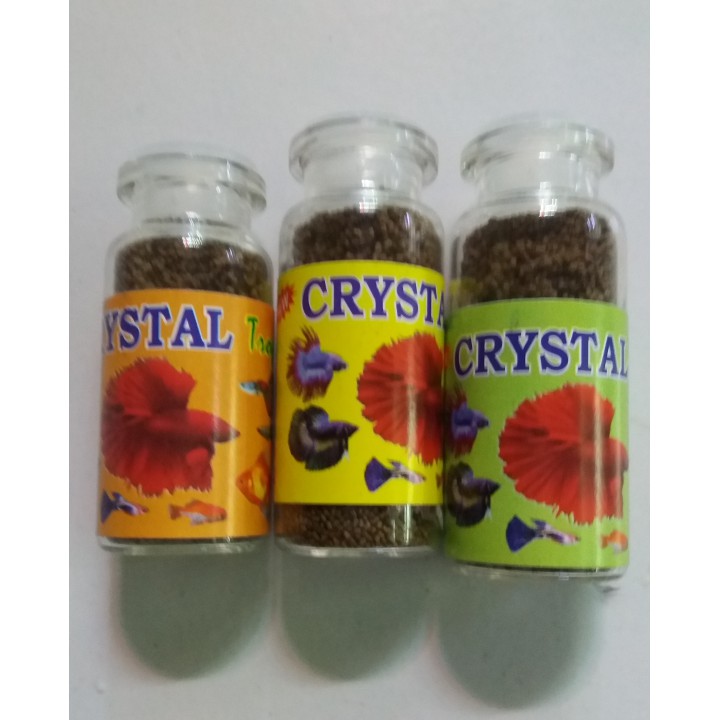 SPECIAL Ut Ikan Cupang Betta Pelet Ikan Cupang &amp; Tropical Fish Crystal