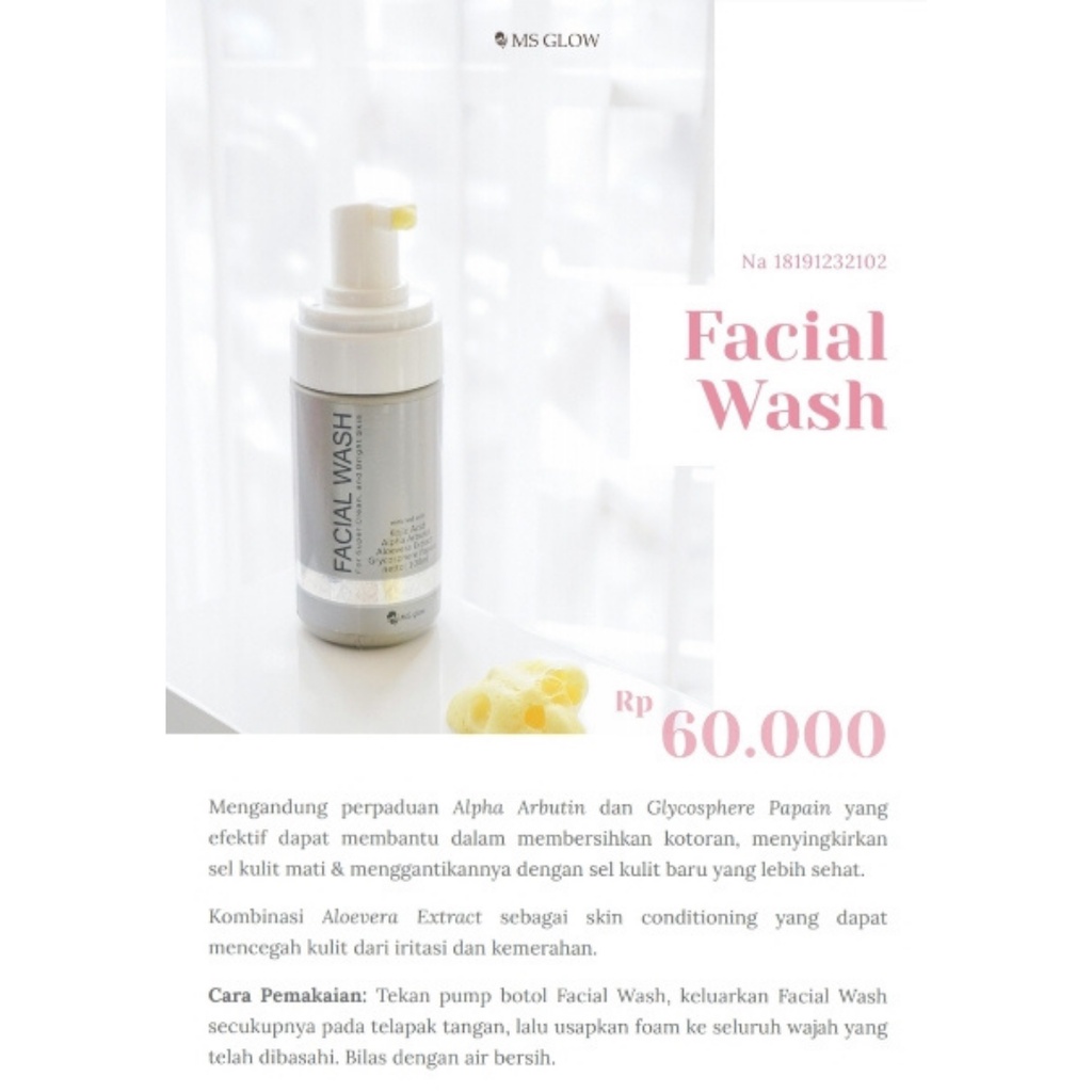 Ms Glow Acne Free Tote Bag Paket Ms Glow Acne Series Ms Glow Original BPOM Skincare Wanita Meredakan Jerawat dan Bruntusan-1