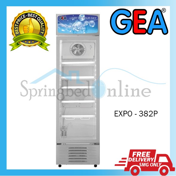 GEA Display Cooler 220 Liter - EXPO 382P - Garansi Resmi