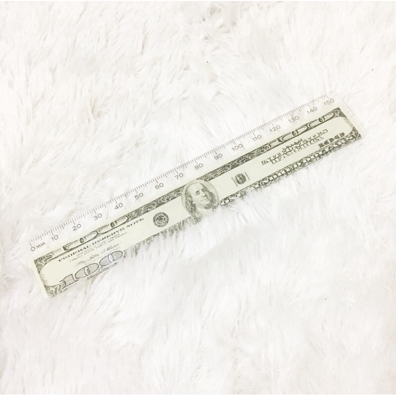 

Original Las Vegas USA Souvernir Dollar Bill Design Ruler Penggaris ATK