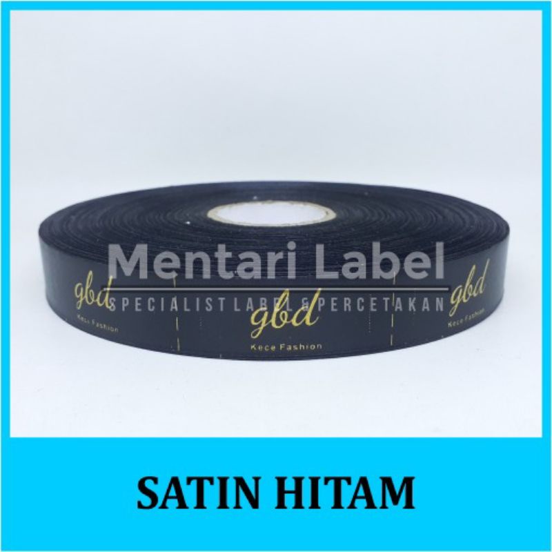 

LABEL SATIN HITAM/LABEL BAJU/LABEL WASHCARE/LABEL HIJAB/LABEL CUSTOM