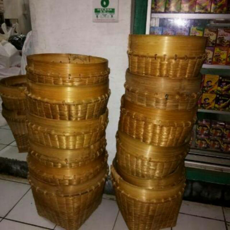 Tenggok Bambu / Bakul Jamu / Bakul Bambu berkualitas