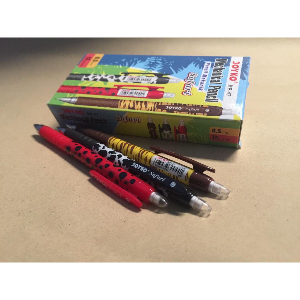 

Pensil mekanik Joyko Safari 0.5 MP-47 | Pensil mekanik Joyko |Pensil Joyko Safari