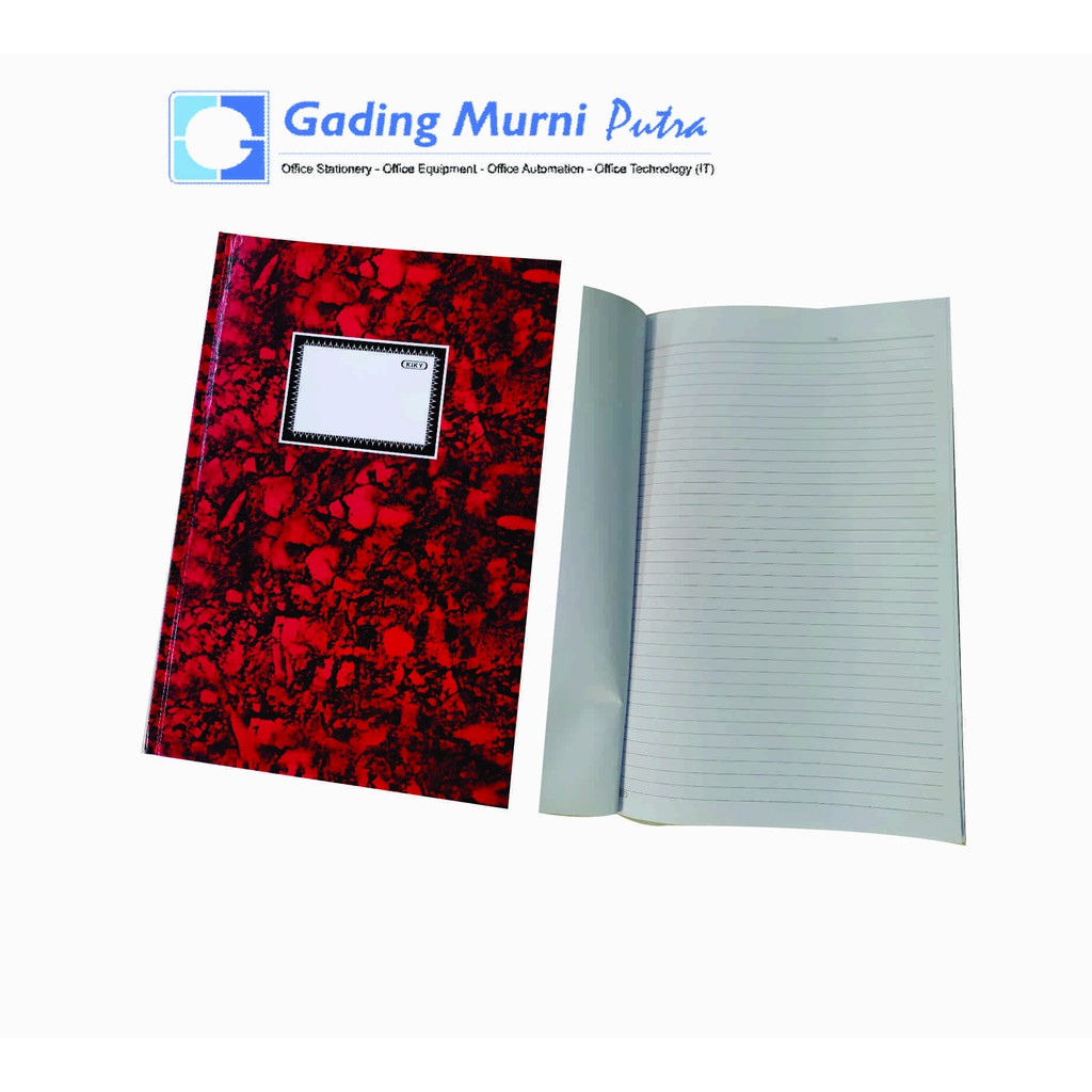 

Buku Folio Hard Cover 100 Lembar Kiky