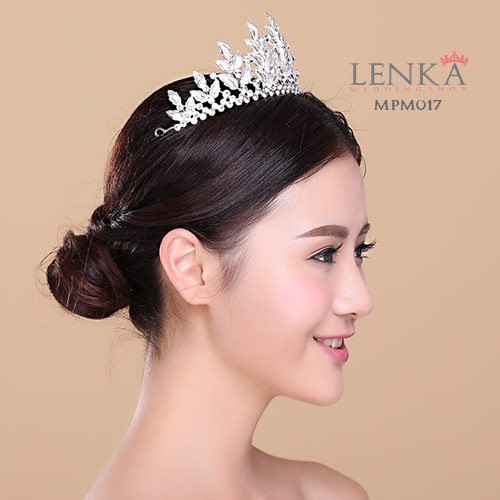 [BISA COD] HEADPIECE RAMBUT HIJAB MAHKOTA PENGANTIN AKSESORIS PESTA MPM017