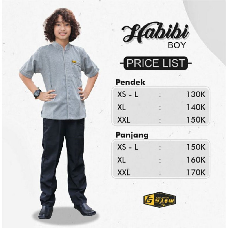 Family Set Famset By Glow Exclusive Koko Boy Habibi Ainun Hanun