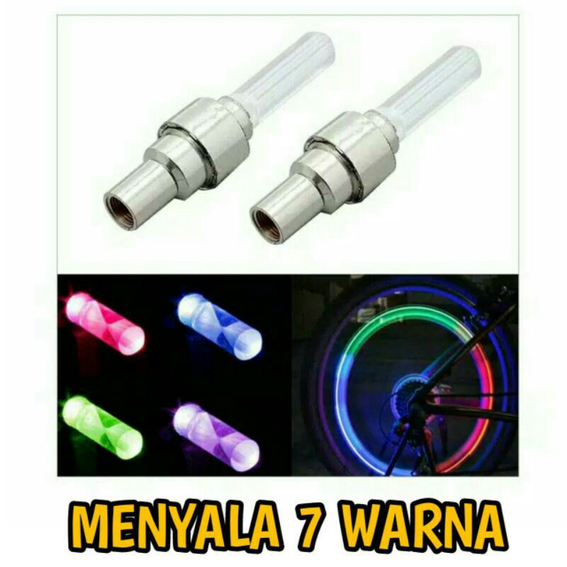 Tutup Penti LED 7 Warna (1 Pcs) - Menyala 7 warna free batrai