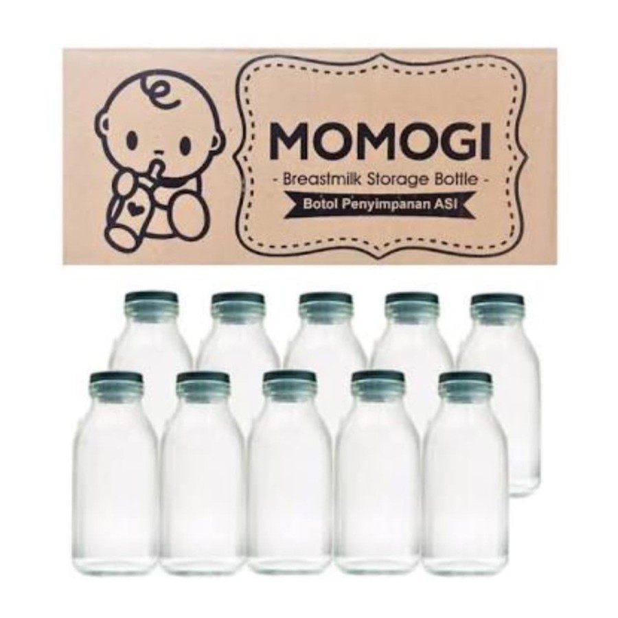 Bottole penyimpan Asi Momogi 100ML-10Pcs