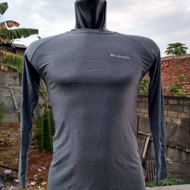 Baselayer Columbia Omni-Heat Reflective Grey