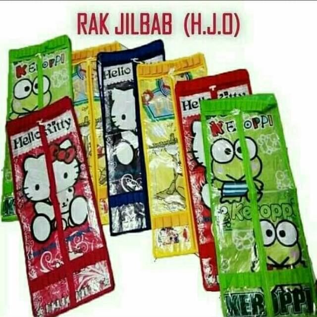 ORGANIZER JILBAB / RAK JILBAB KARAKTER / RAK JILBAB GANTUNG