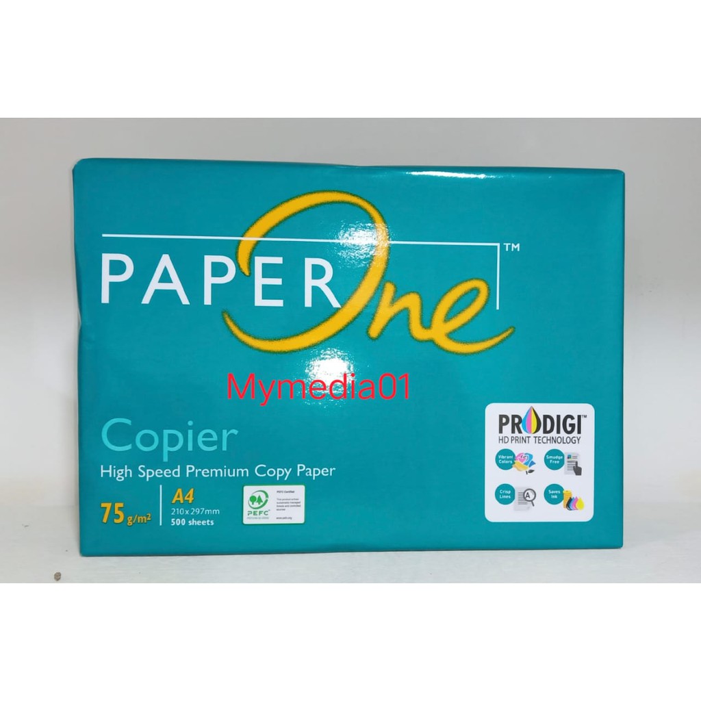 

Kertas Print Hvs Paper One A4 75 gram