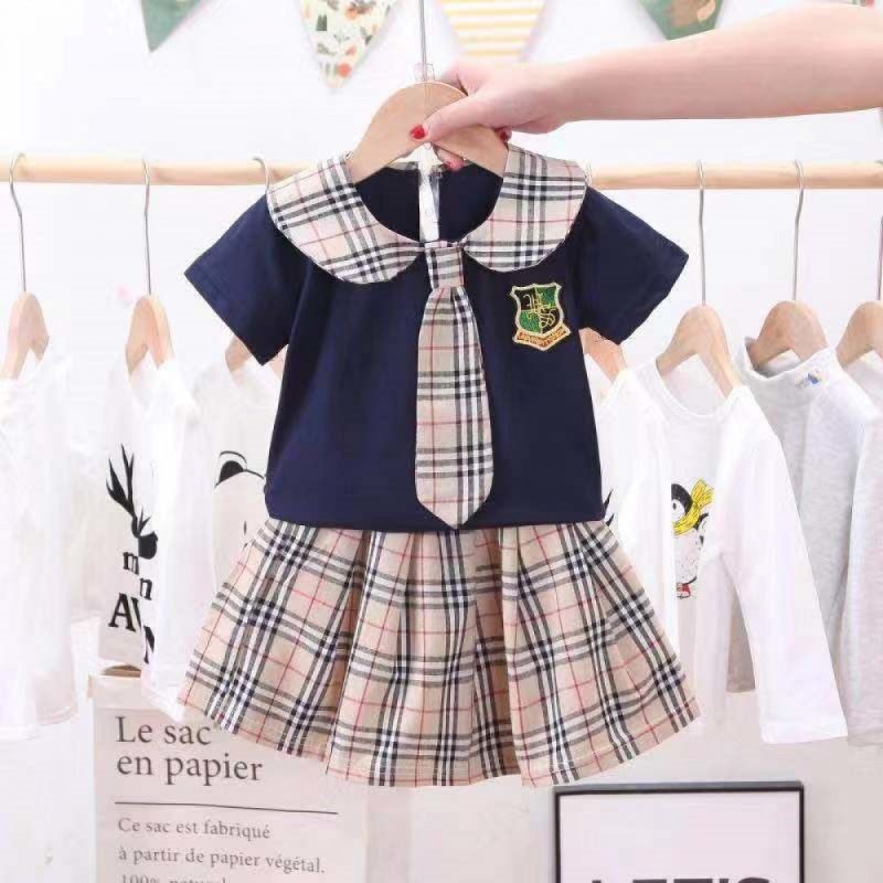 SETELAN ANAK IMPOR,SETELAN ROK ANAK KOTAK2, SETELAN ANAK CANTIK