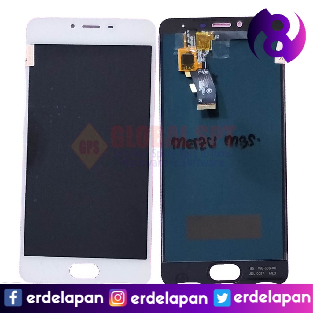 LCD MEIZU M3S FULLSET TOUCHSCREEN