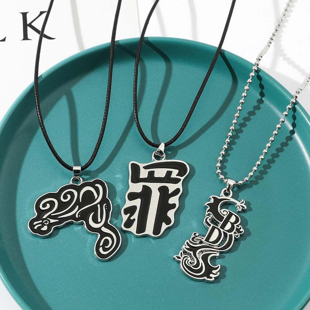 Mxbeauty Tokyo Revengers Kalung Hadiah Indah Paduan Seng Anime Cosplay Aksesoris Liontin Logam