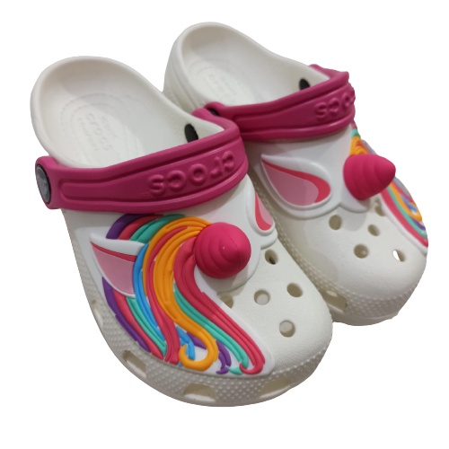 Crocs Anak / Crocs / Crocs 3D / Crocs Shark / Crocs Unicorn / Crocs Anak laki laki / Crocs Anak Perempuan / Crocs kids / Sepatu Anak / Sandal Anak / Sepatu Sandal Anak / Sepatu Sendal Anak / Crocs Ponny / Sandal Karakter 3D / Crocs Fun Lab