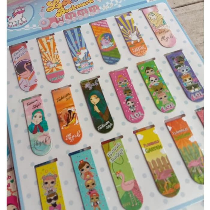 

(10gr) ready stock - Pembatas Buku Magnet Karakter (1 Pcs) Murah Best