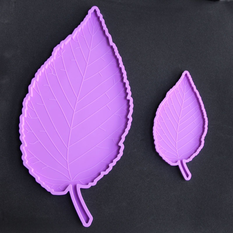 SIY  Large Leaf Tray Coaster Molds Silicone Leaves Coasters Bowl Mat Resin Casting Molds Maple Leaf Silicone Molds Craft