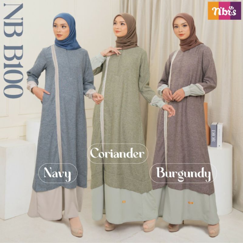 GAMIS NIBRAS NB B100 NBB100 NBB 100 GAMIS DEWASA ORIGINAL