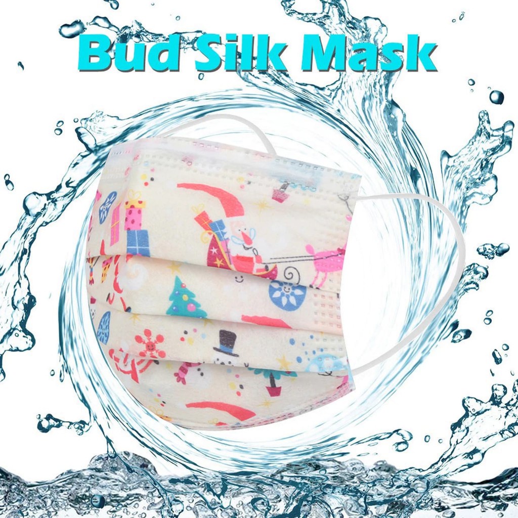 MASKER MOTIF/MASKER ANAK SEKALI PAKAI / MASKER 3PLY EARLOOP 50Pcs afm