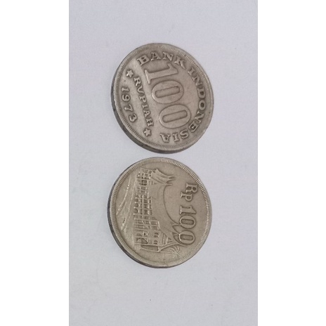 Uang koin 100 rupiah tebel