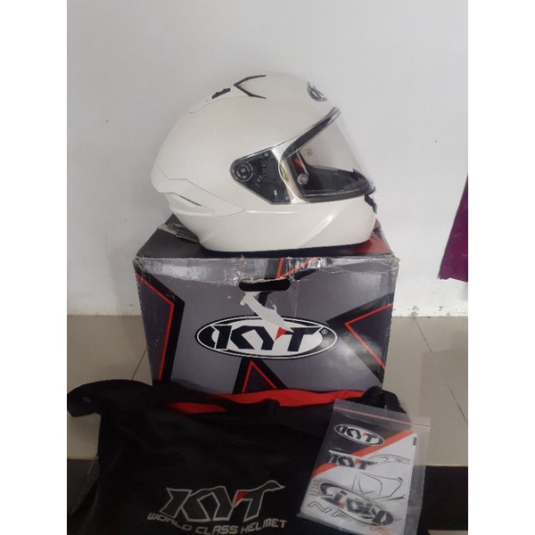 KYT NFR SOLID WHITE (SECOND)