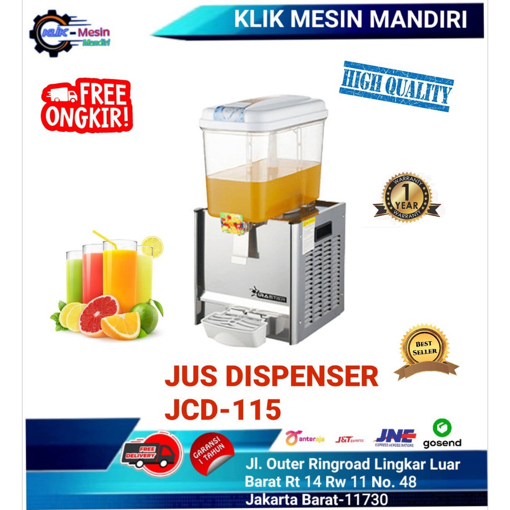Mesin Jus Dispenser / Juice Dispenser WIRASTAR JCD-115