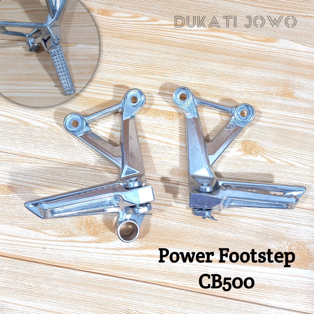 POSTEP BELAKANG FOOTSTEP CB 500 POWER BOSTEP BELAKANG HONDA CB CBR500 IMPORT PNP CB GL MEGAPRO TIGER