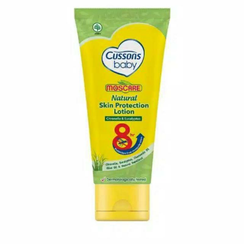 Cussons baby moscare natural skin protection lotion citronella eucalyptus 100 ml